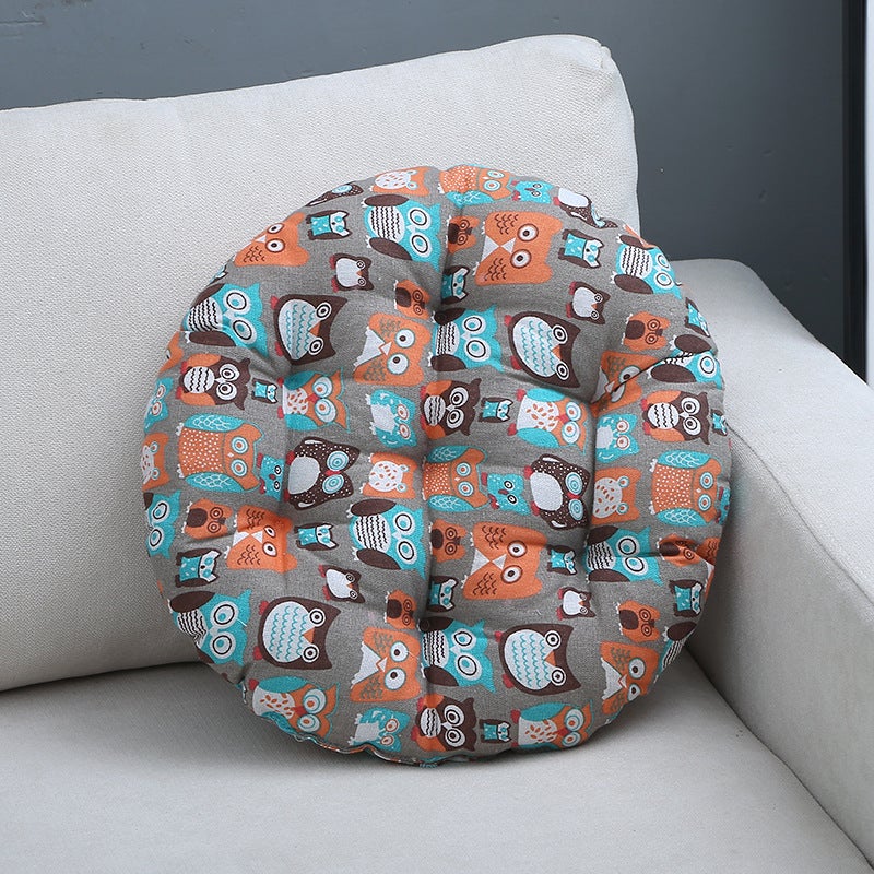 Round Cushion, Heightening Futon Cushion, Tatami Mat, Dining Table And Chair Cushion, Round Butt Cushion, Rattan Chair Cushion, Chair Cushion, Winter Round - Image 1